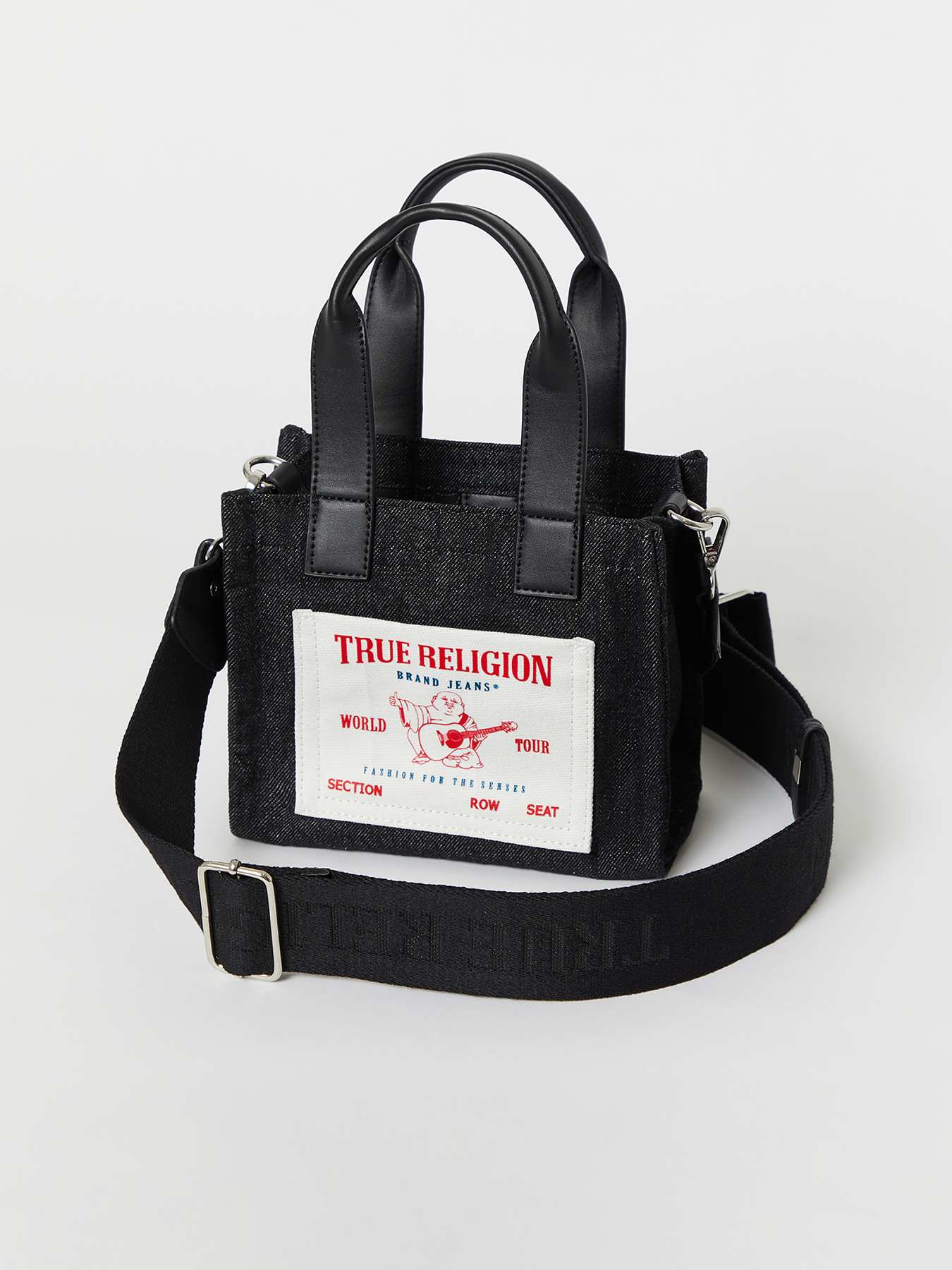 MINI DENIM TOTE BAG, image 3