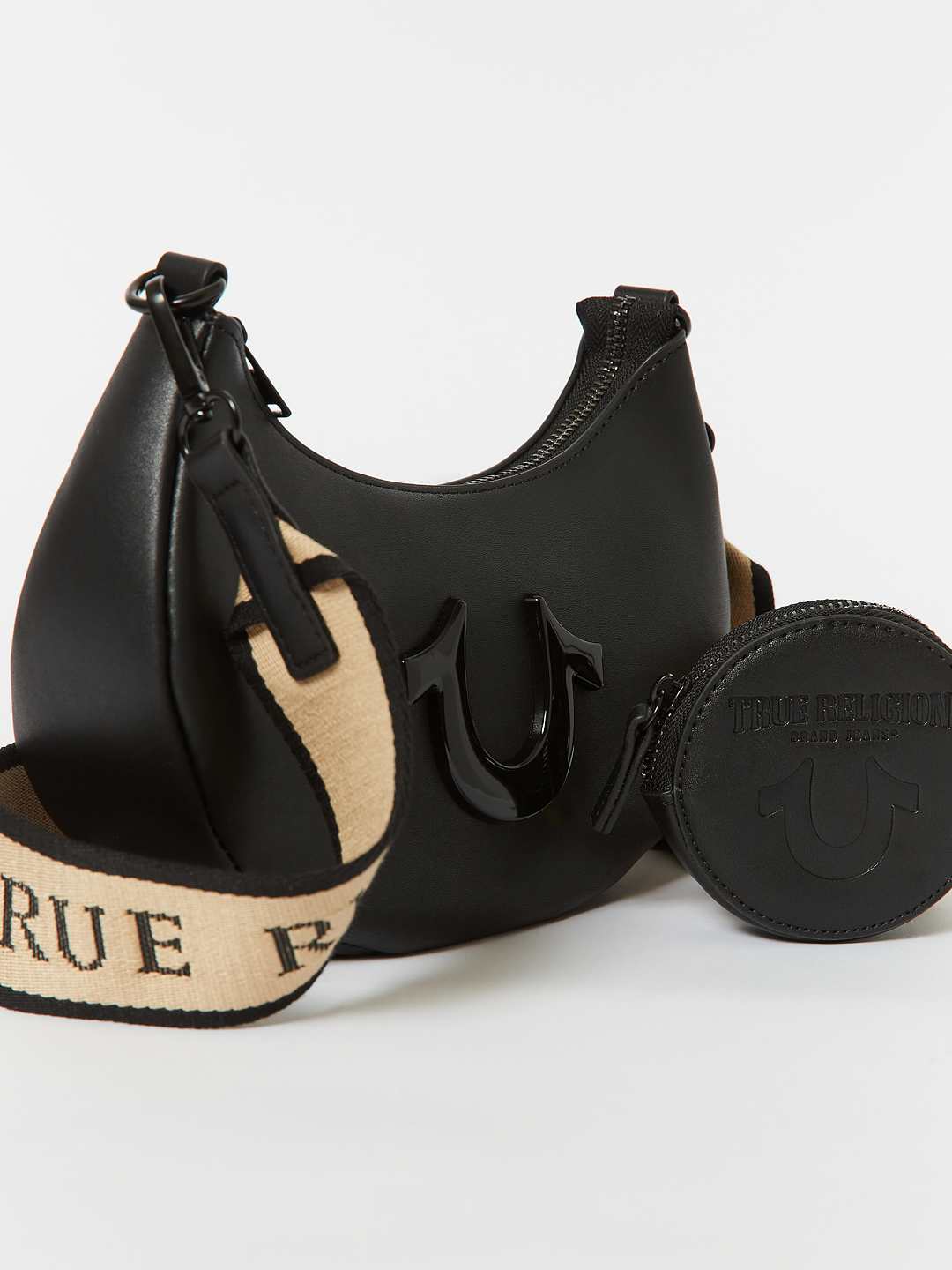 LOGO STRAP HOBO BAG, image 3