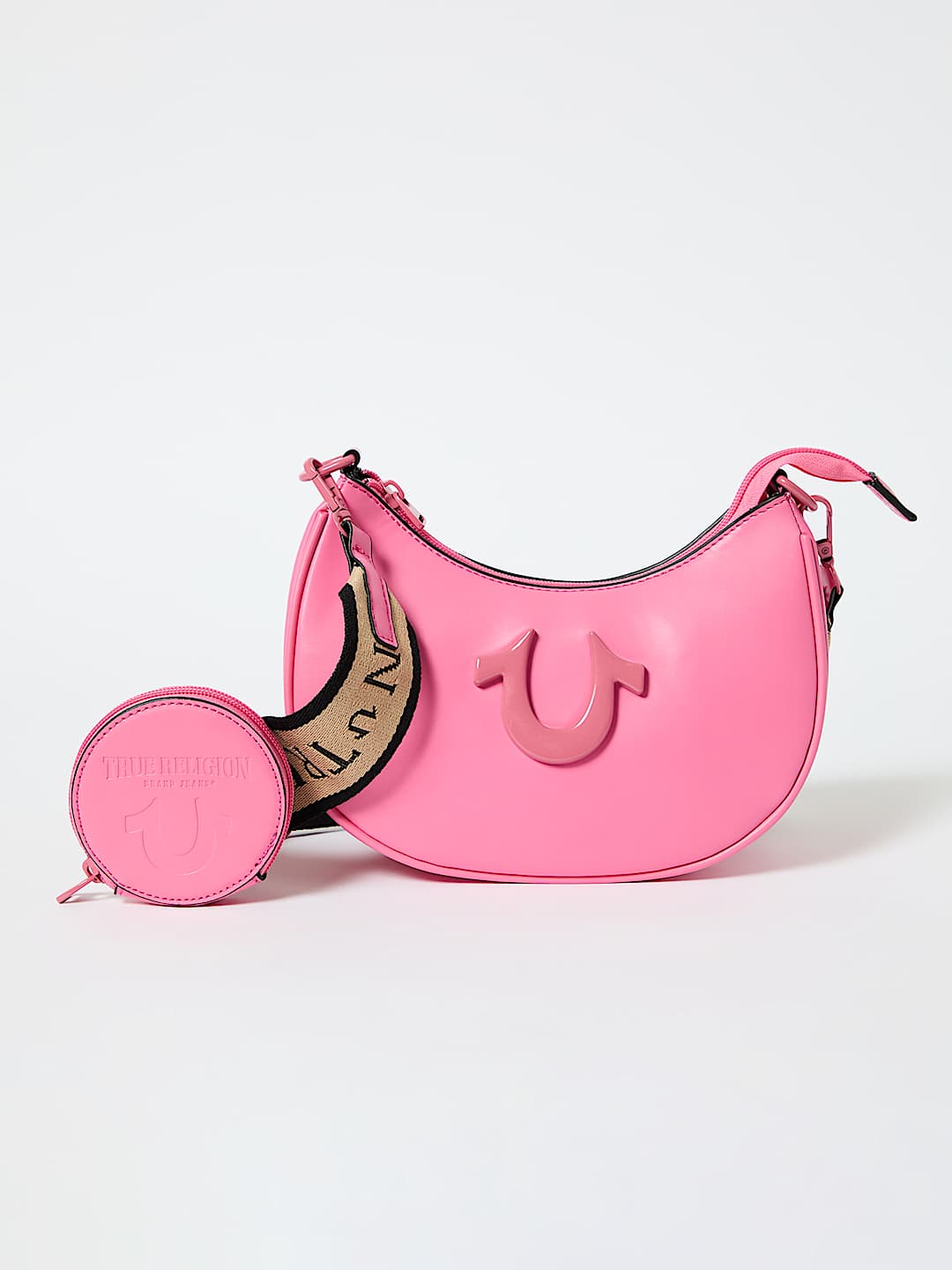 LOGO STRAP HOBO BAG, image 1