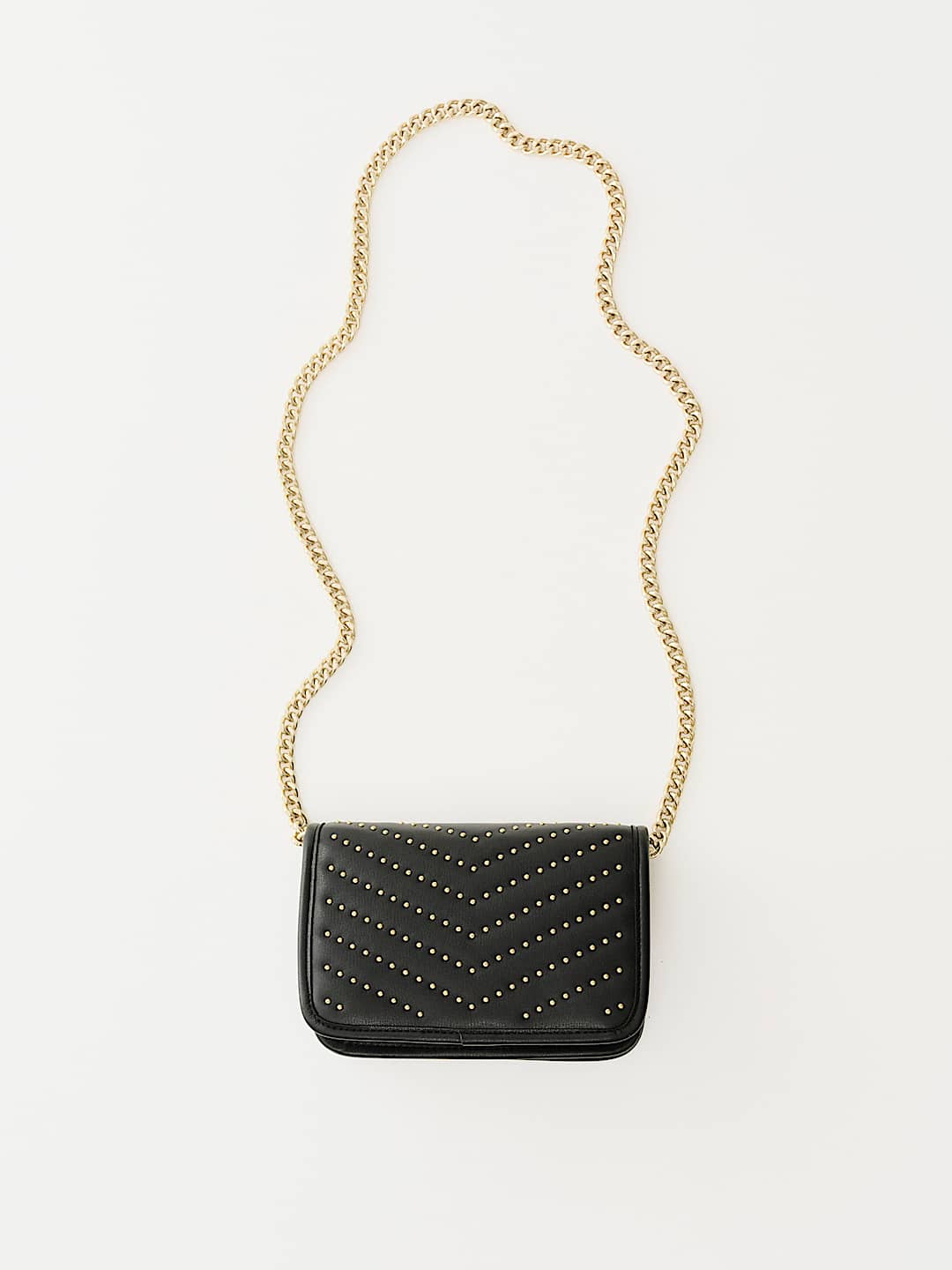 HORSESHOE STUDDED HANDBAG, image 4