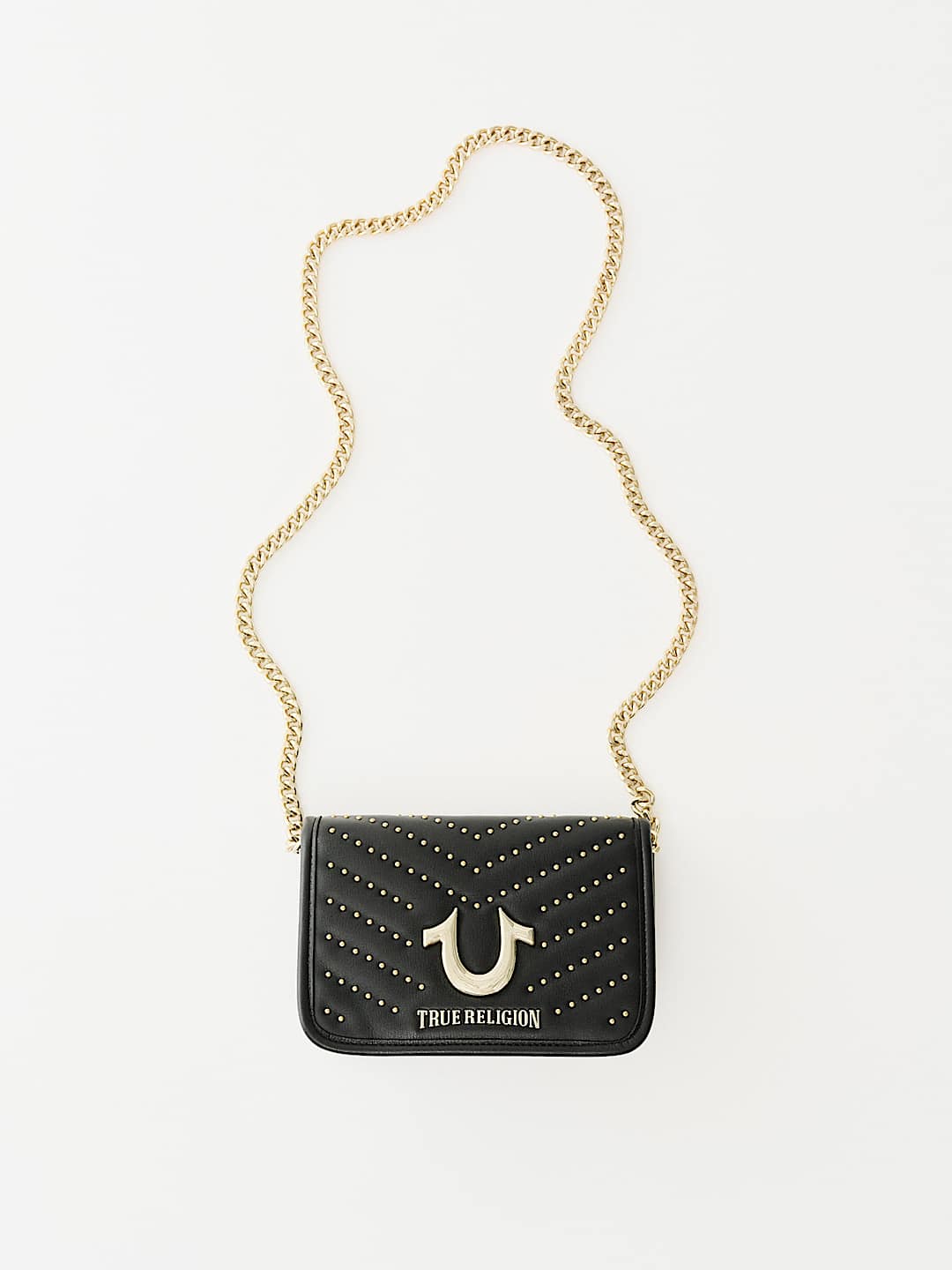 HORSESHOE STUDDED HANDBAG, image 5