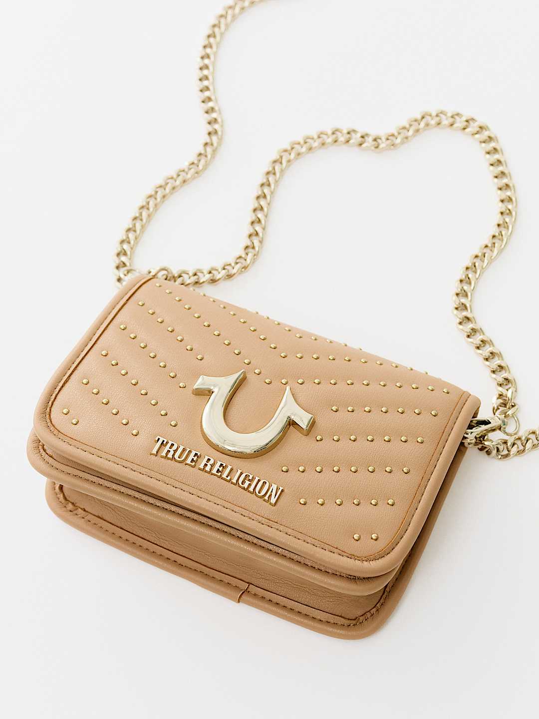 HORSESHOE STUDDED HANDBAG, image 5