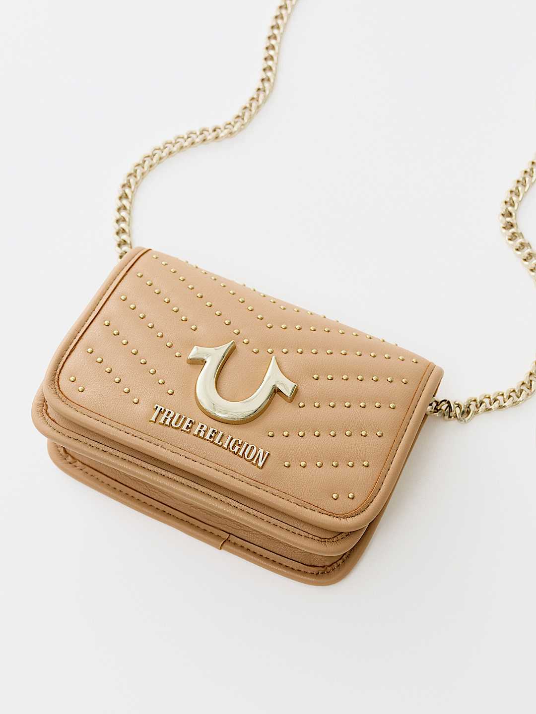 HORSESHOE STUDDED HANDBAG, image 6