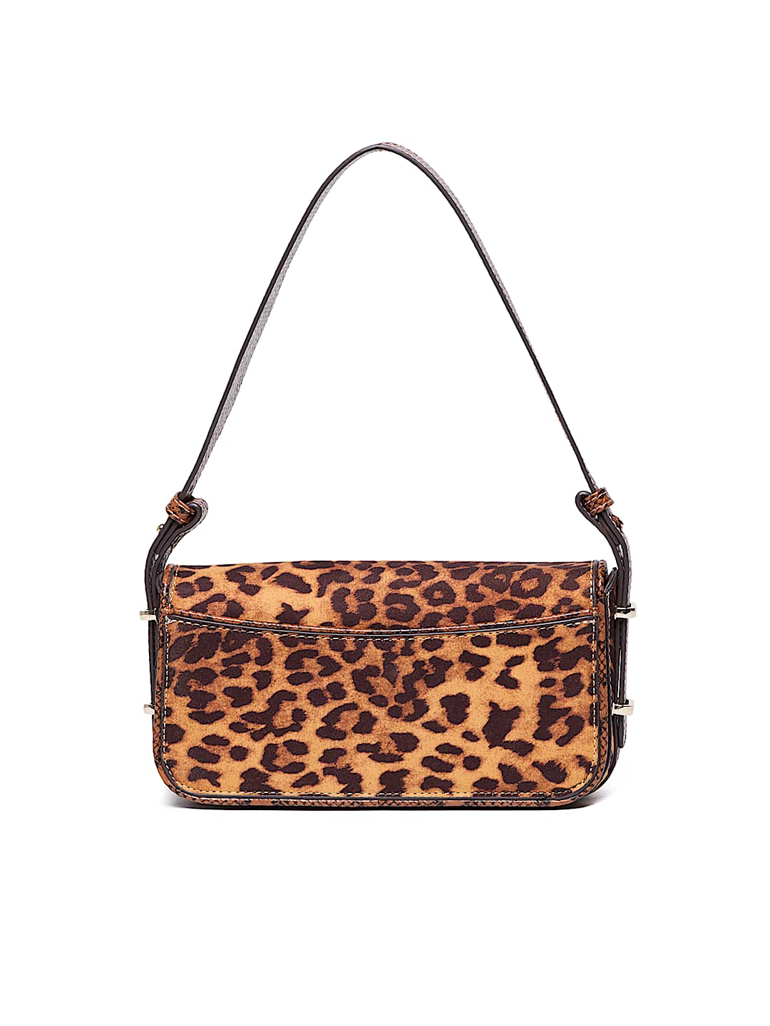MULTI PRINT HORSESHOE FLAP BAG