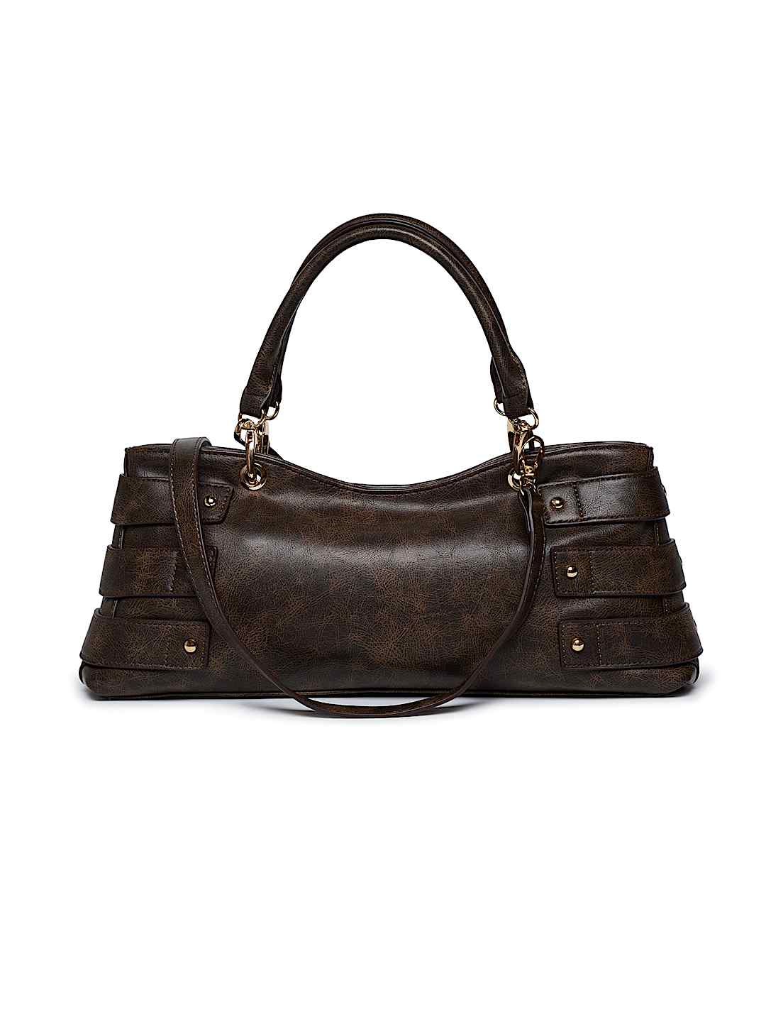 TRUE MULTI BUCKLE HANDBAG
