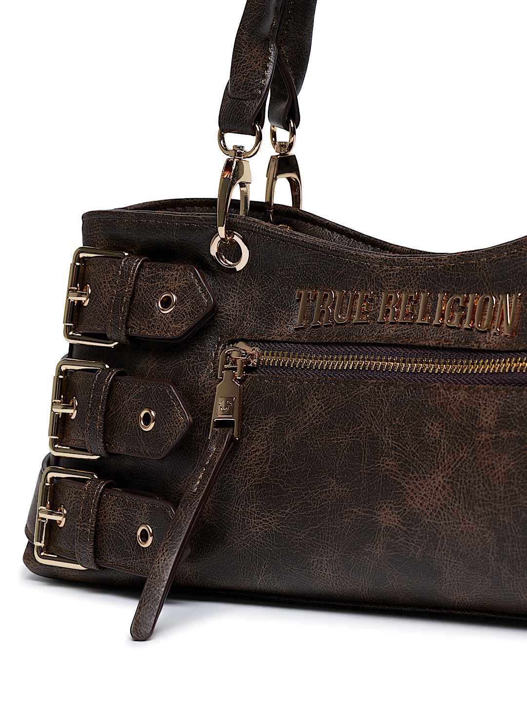 TRUE MULTI BUCKLE HANDBAG