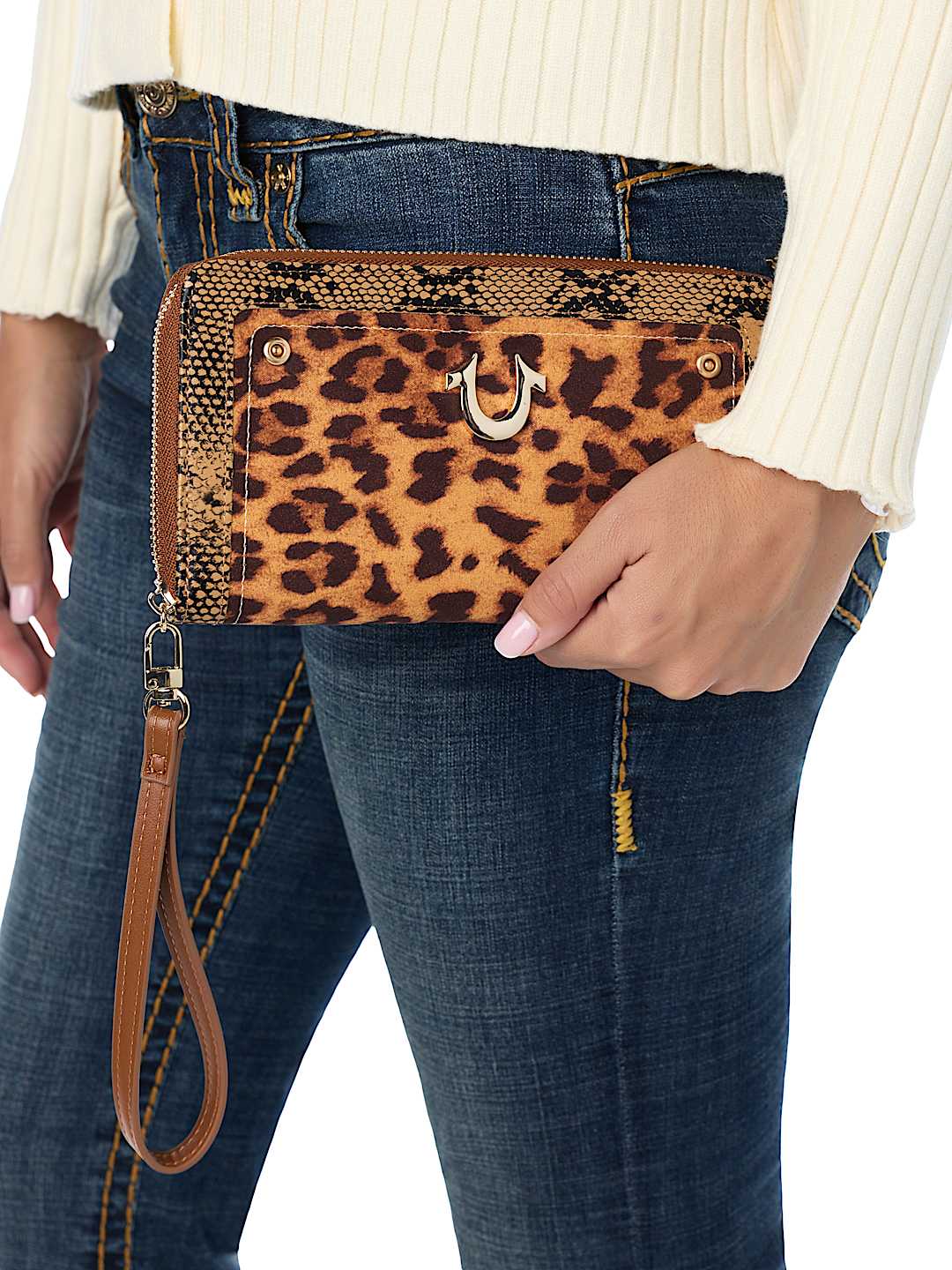 MULTI PRINT HORSESHOE WRISTLET