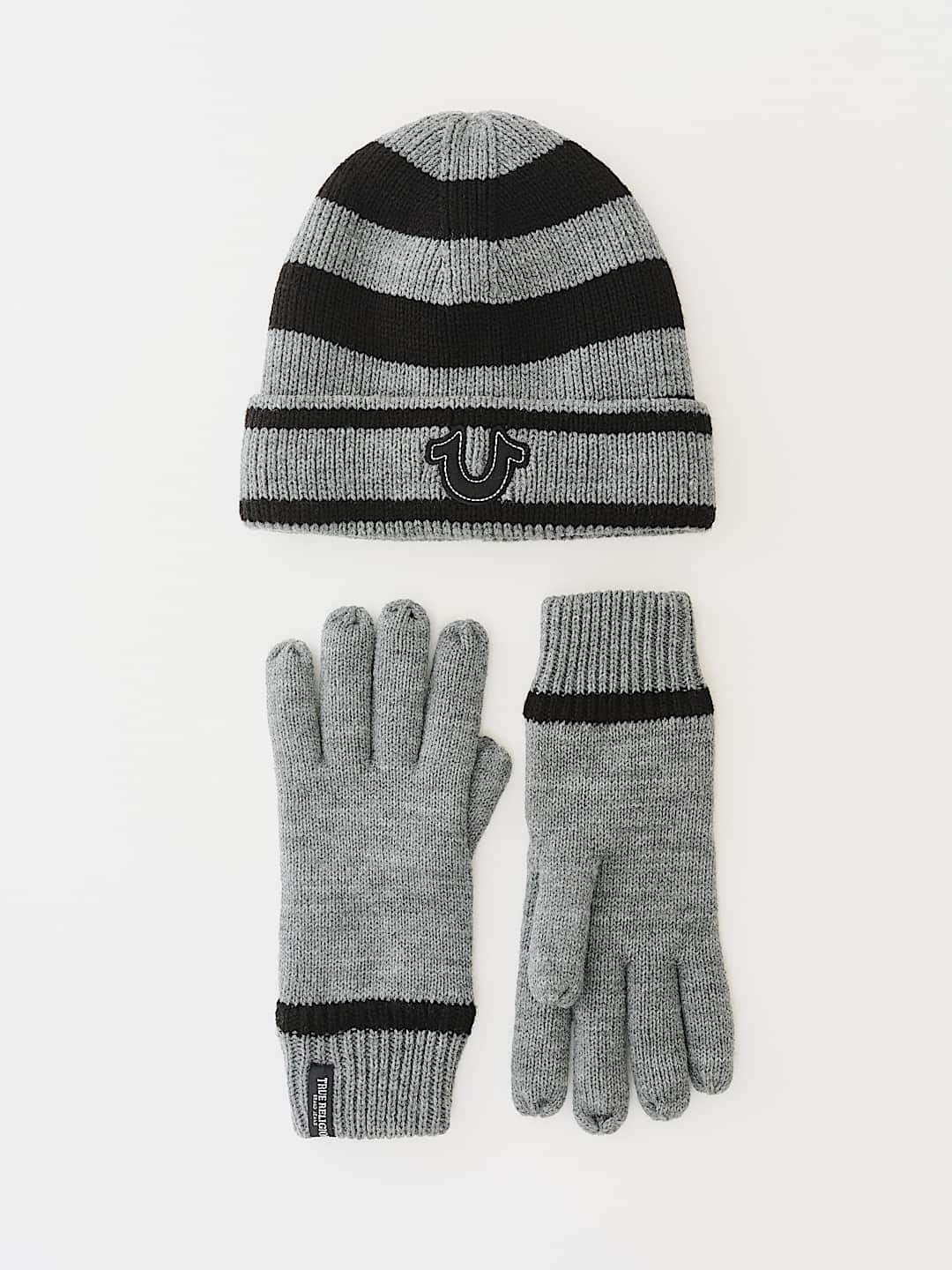 HORSESHOE BEANIE AND GLOVE SET, image 3