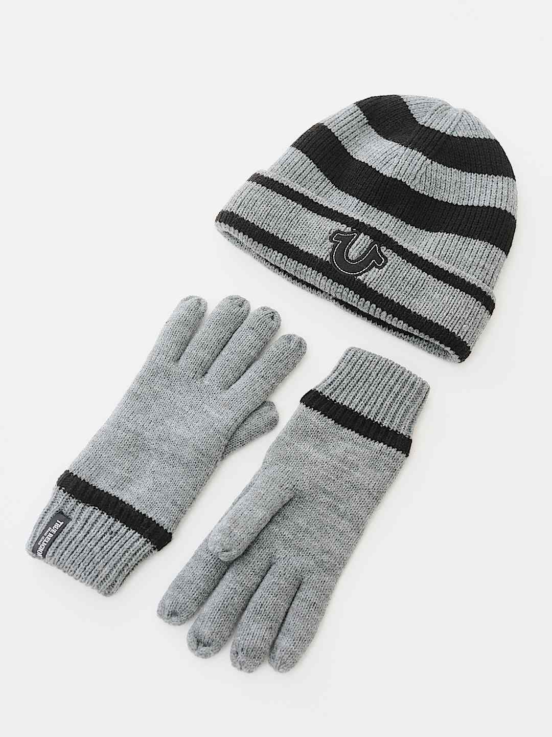HORSESHOE BEANIE AND GLOVE SET, image 4