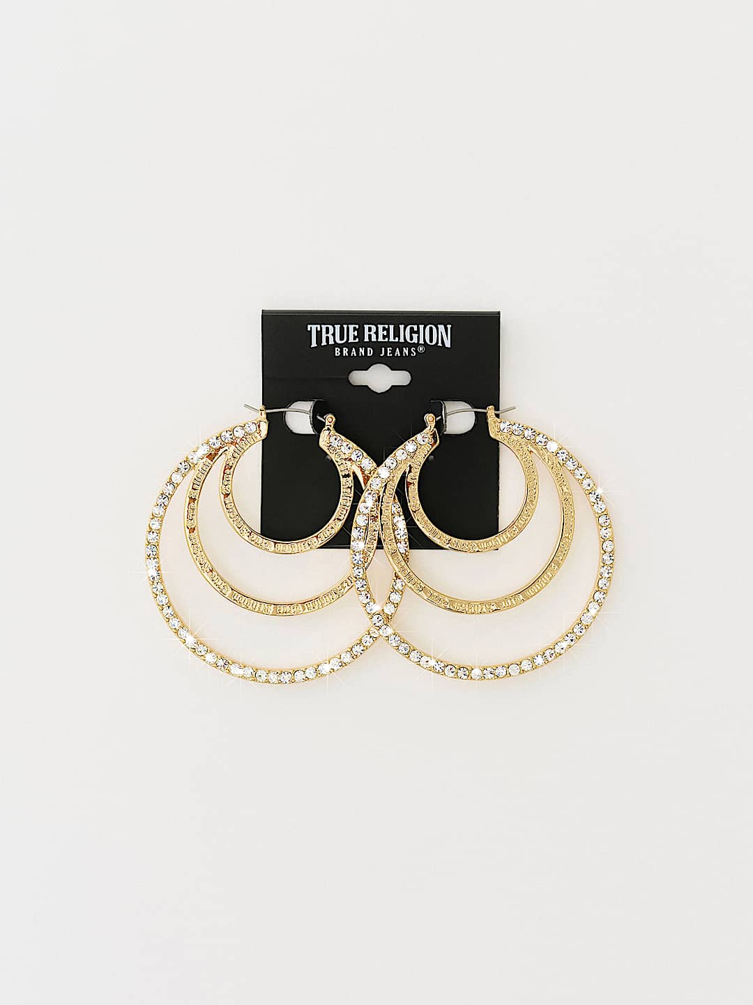 CRYSTAL HOOP EARRINGS, image 4