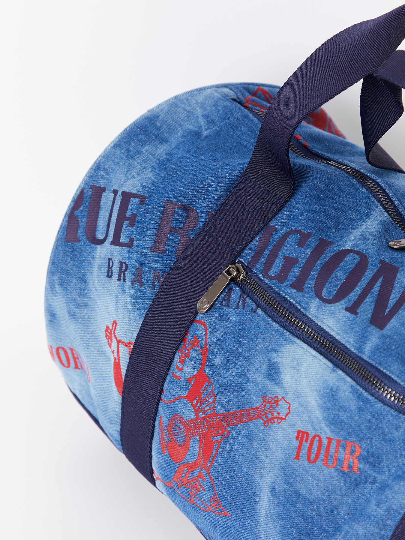 DENIM DUFFEL BAG