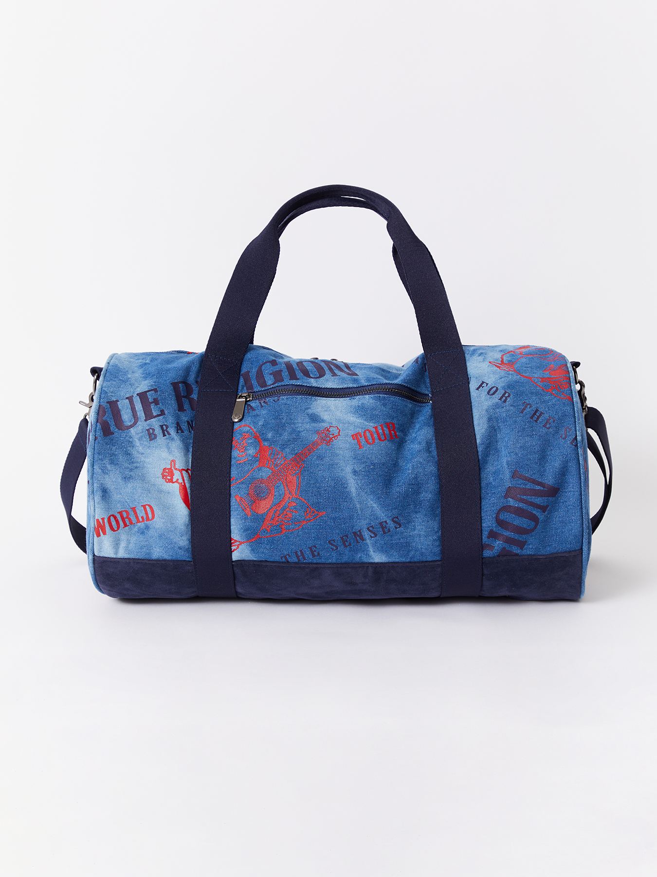DENIM DUFFEL BAG