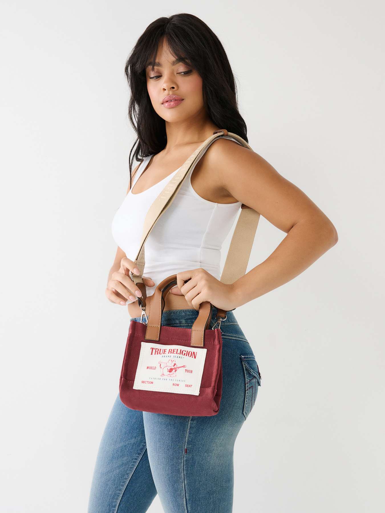 True online Religion Mini Tote Bag NWT