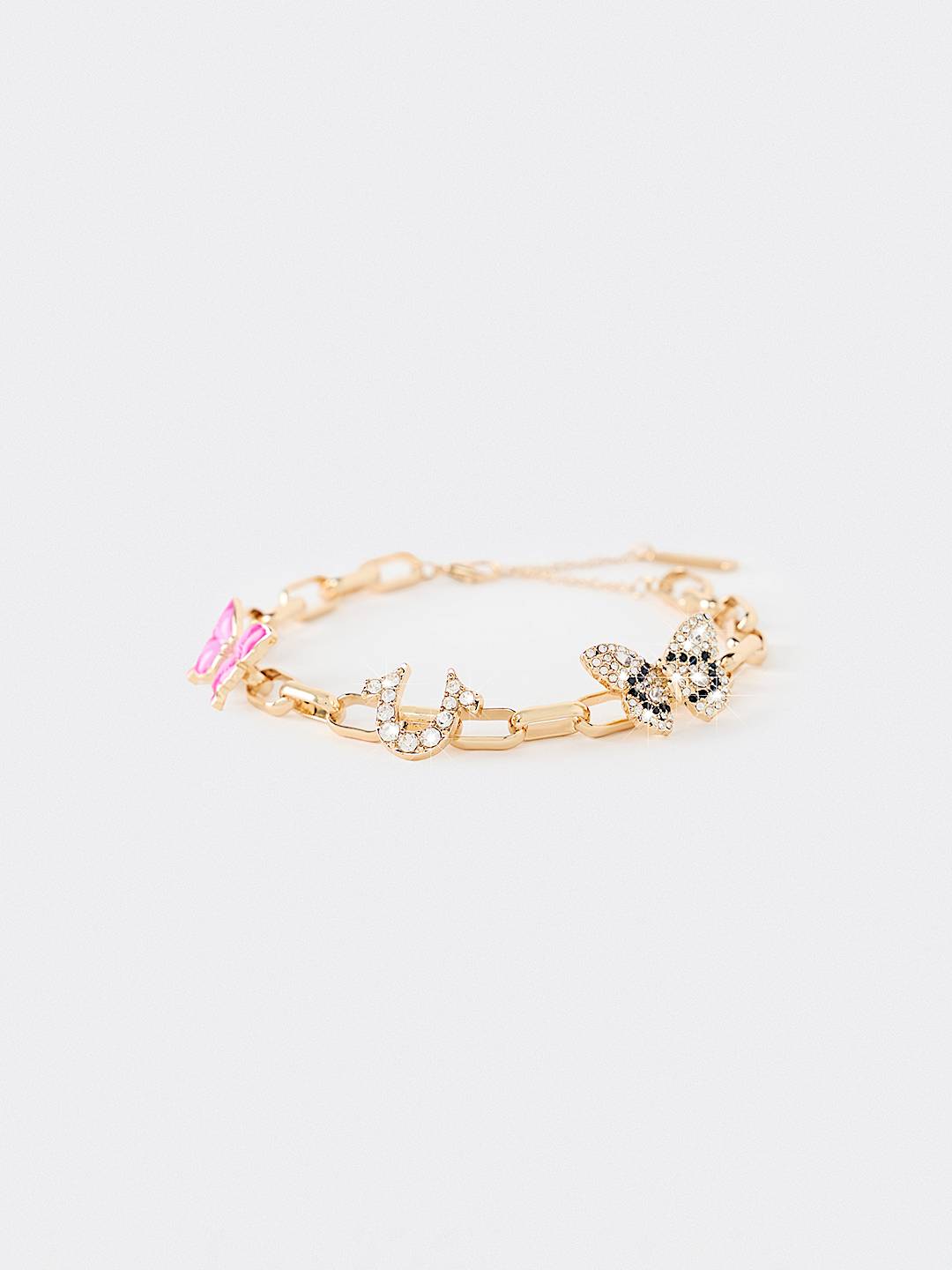 BUTTERFLY HORSESHOE TOGGLE BRACELET