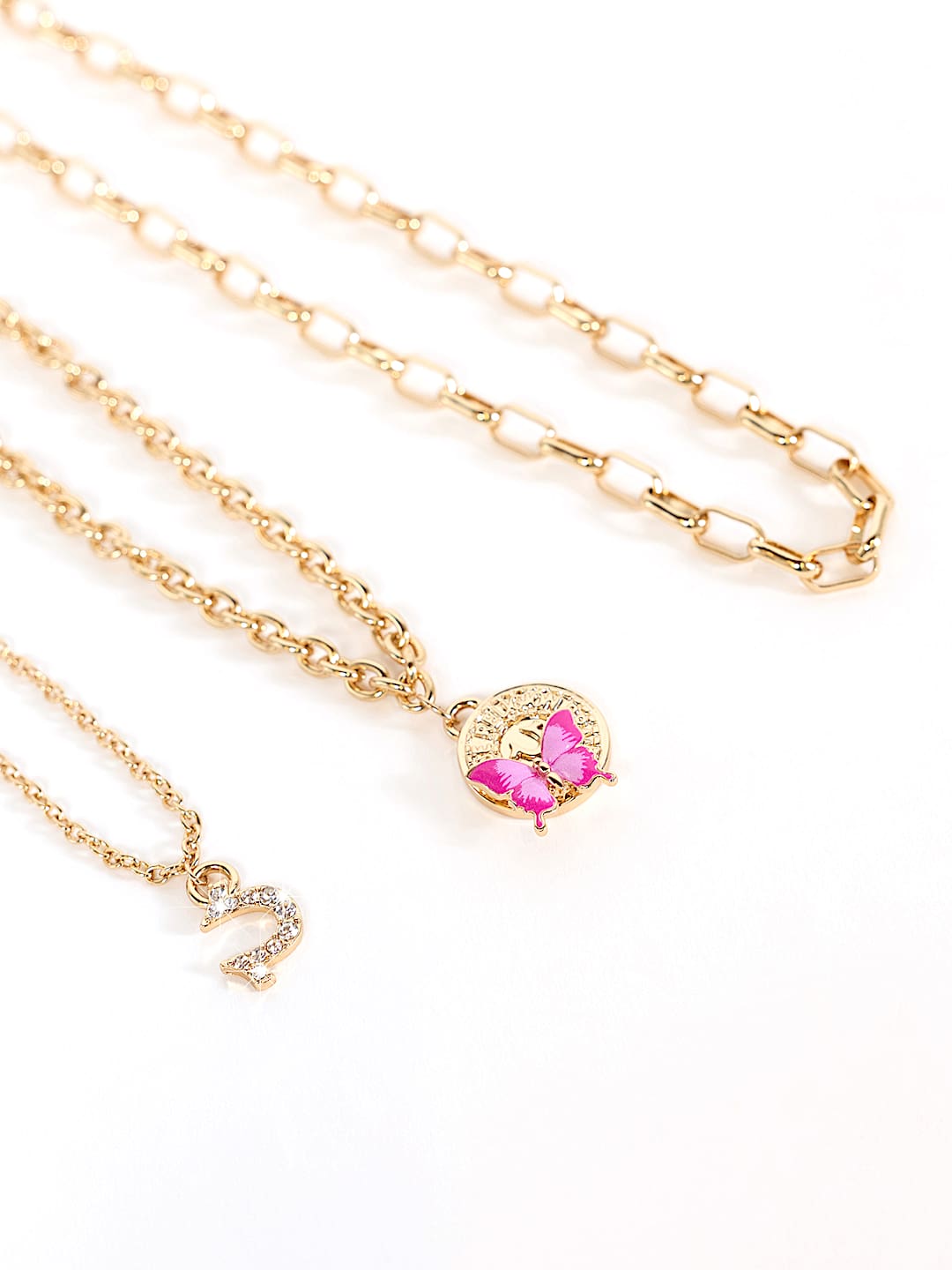 BUTTERFLY NECKLACE SET