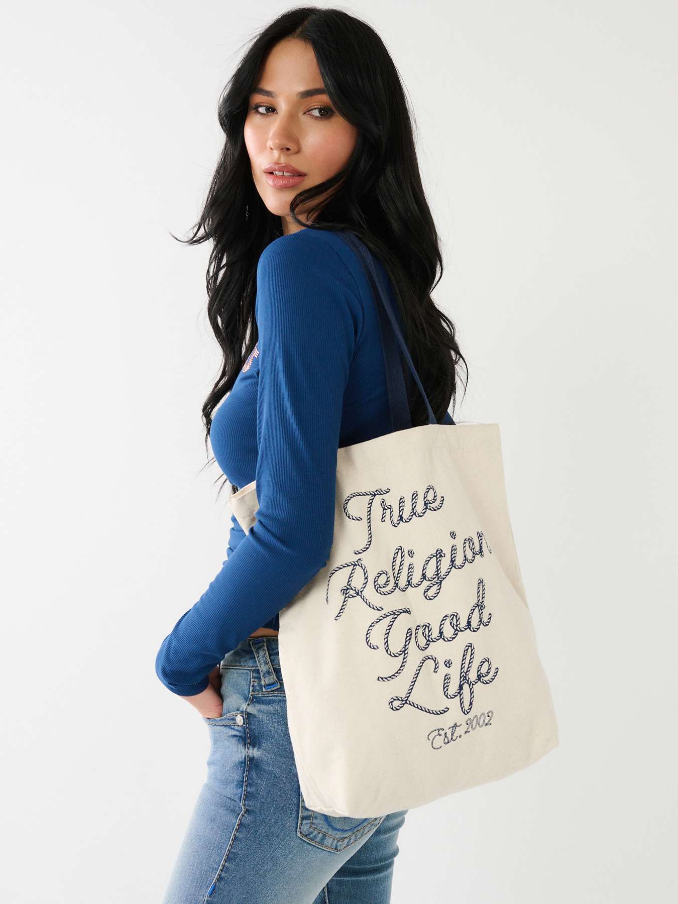 True religion best sale tote bag