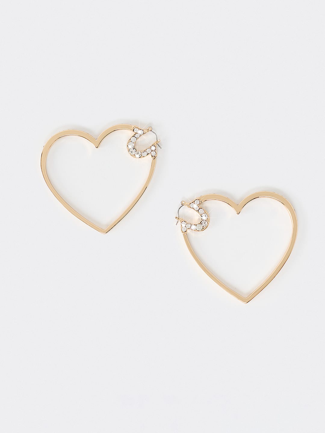 HORSESHOE HEART EARRING