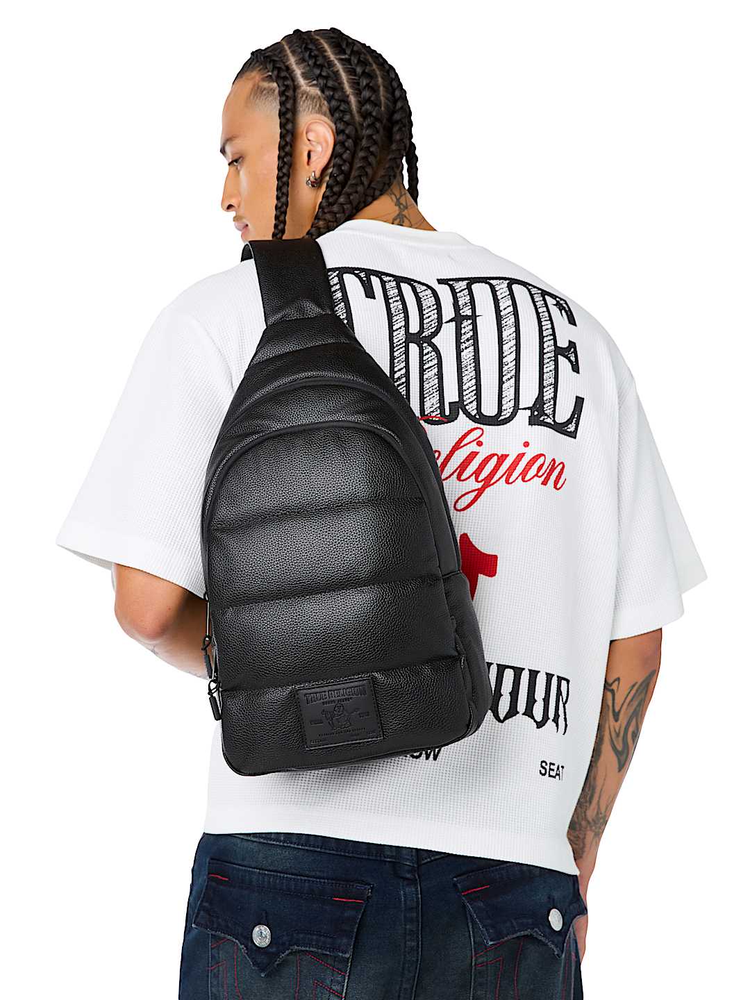 QUILTED SLING BAG