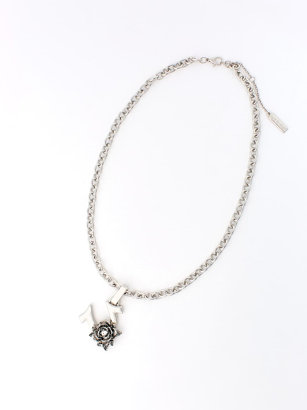 HORSESHOE ROSE NECKLACE