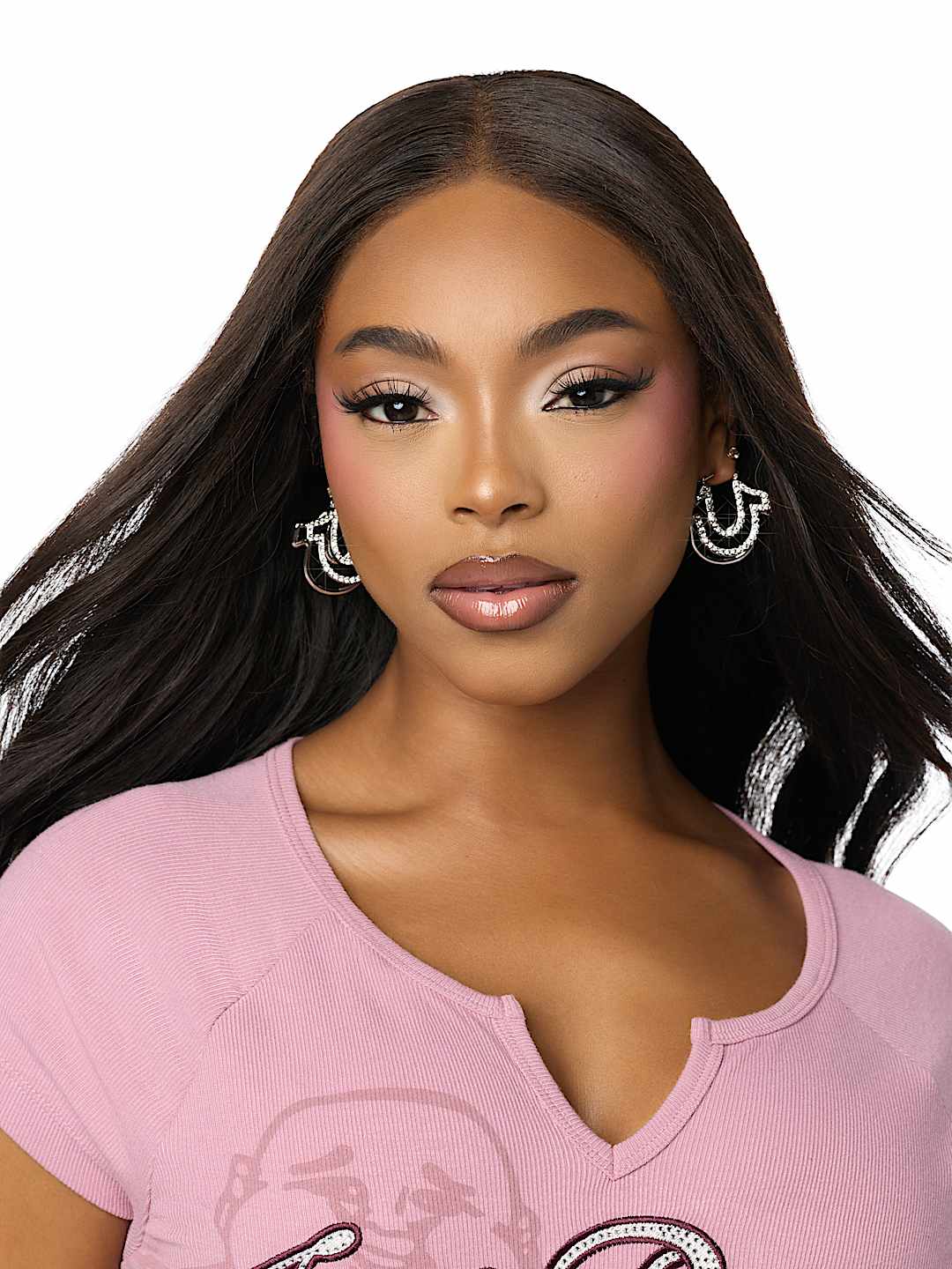 DUAL HORSESHOE EARRINGS