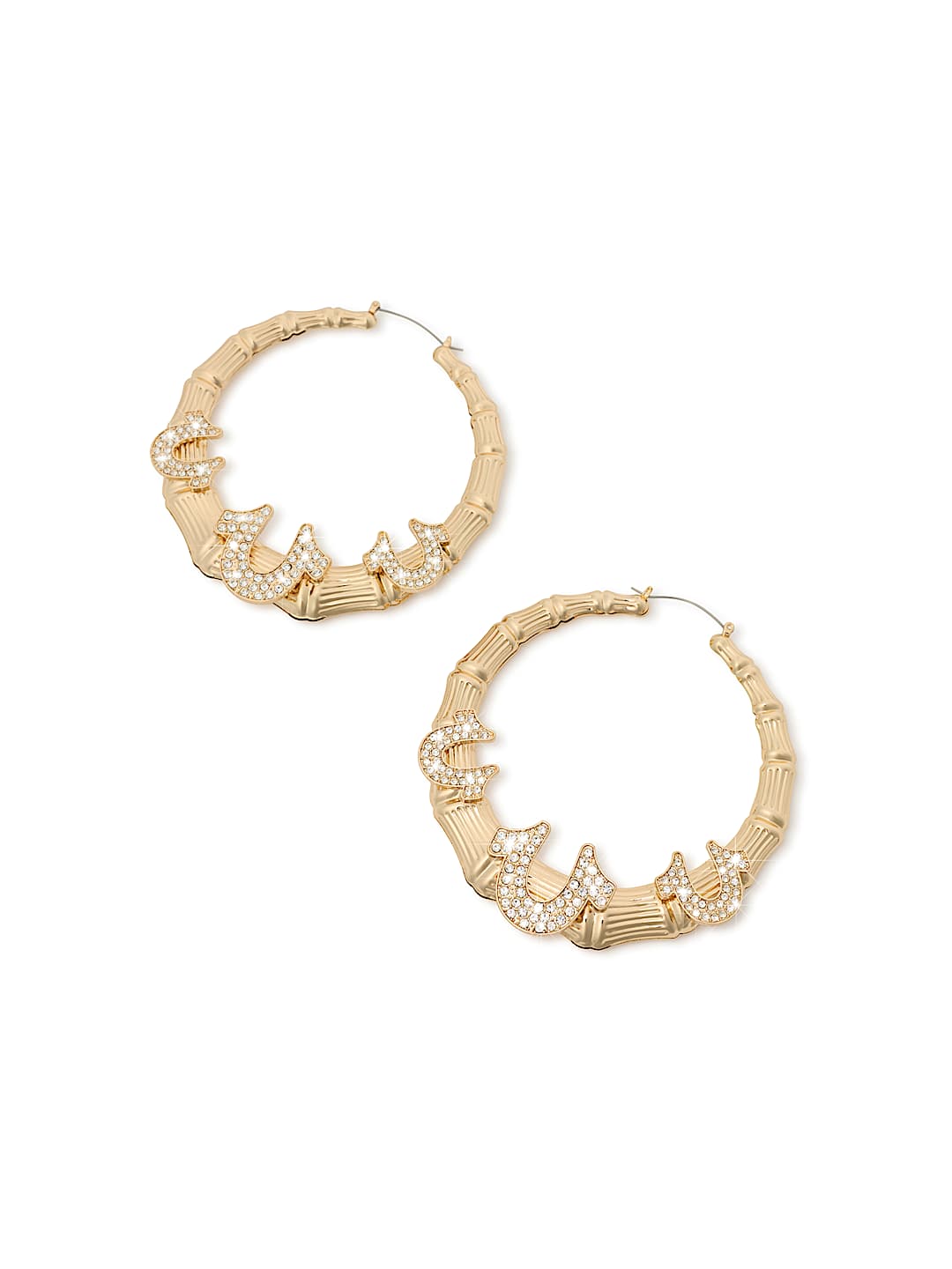 BAMBOO HORSESHOE HOOPS