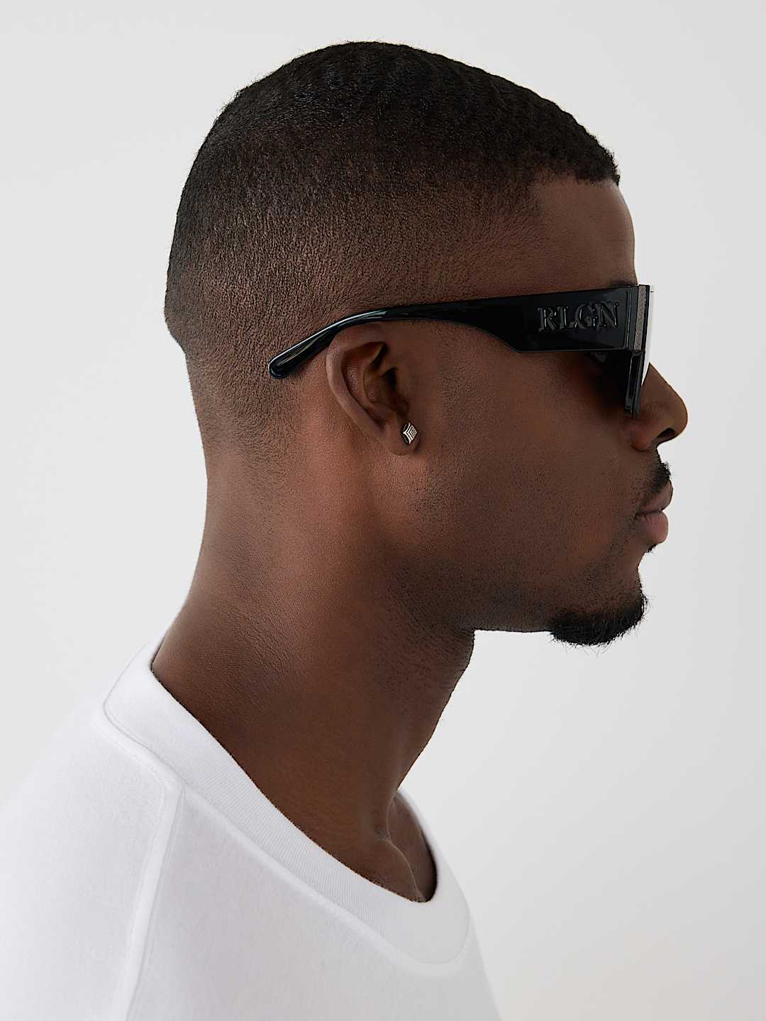 LUNETTES DE SOLEIL VISI&Egrave;RE CARR&Eacute;ES AVEC FER &Agrave; CHEVAL, image 4