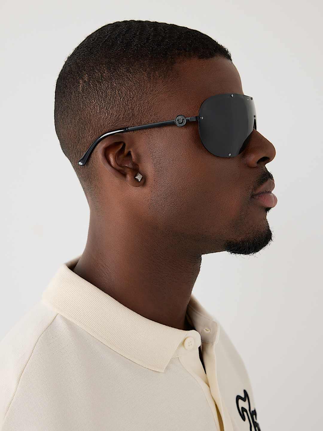 LUNETTES DE SOLEIL RONDES AVEC FER &Agrave; CHEVAL, image 4