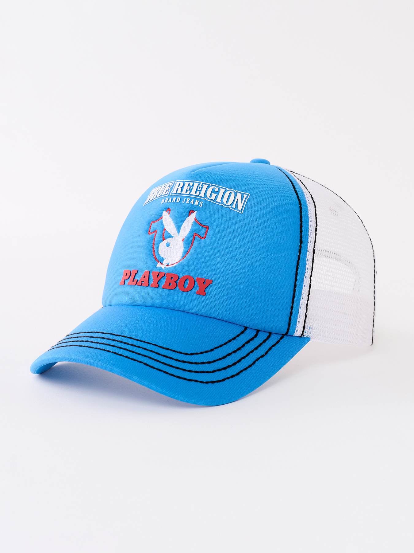 PLAYBOY X TRUE RELIGION TRUCKER HAT