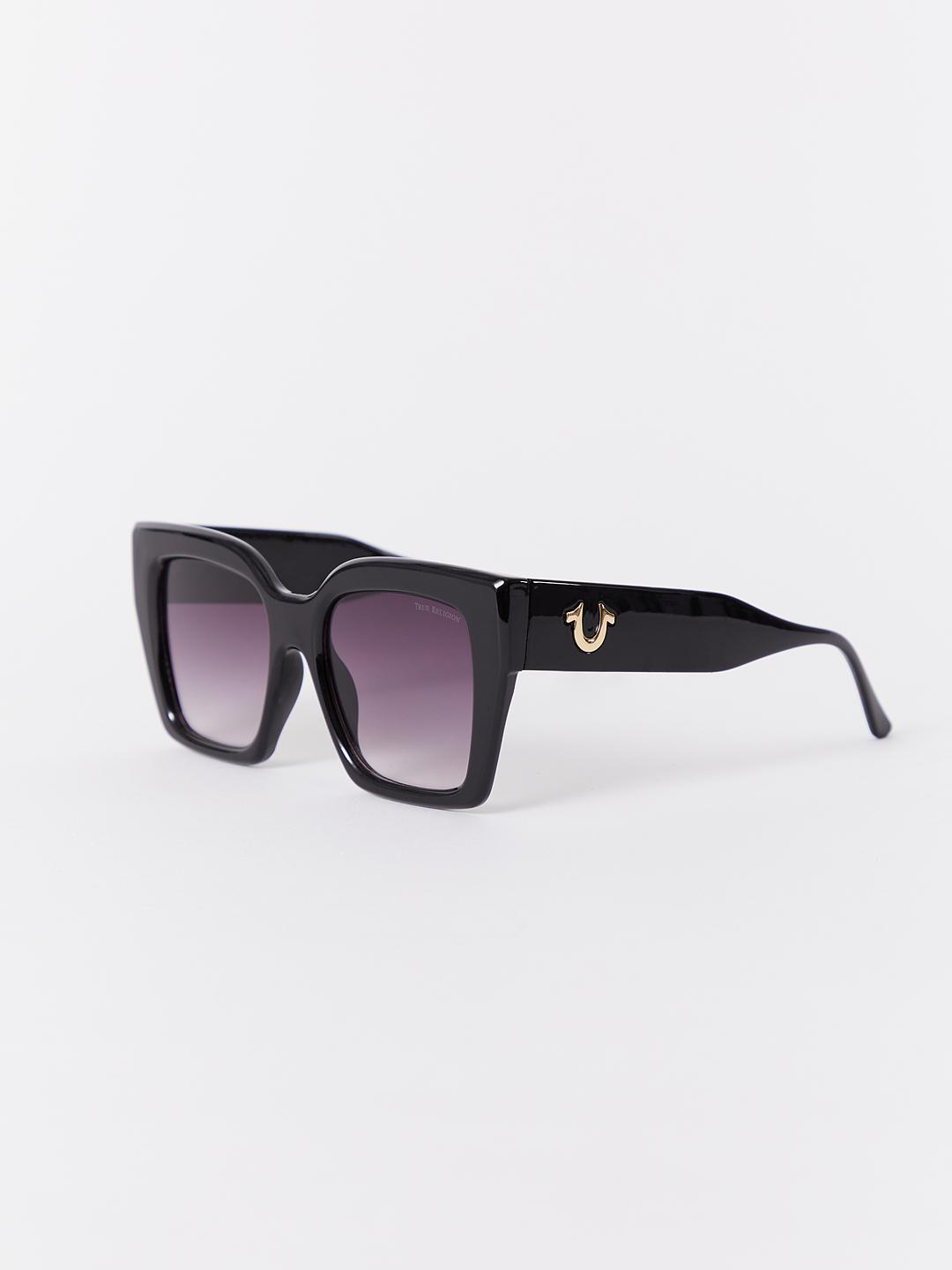 BLACK SQUARE SUNGLASSES, image 2