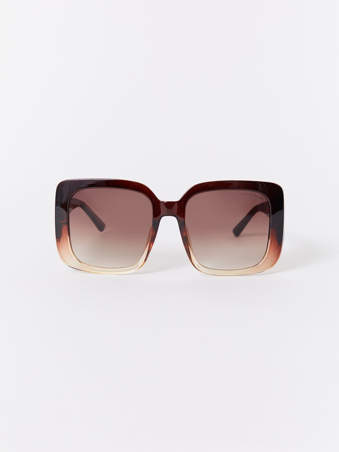 Mirrored Wrap Sunglasses | Black | True Religion