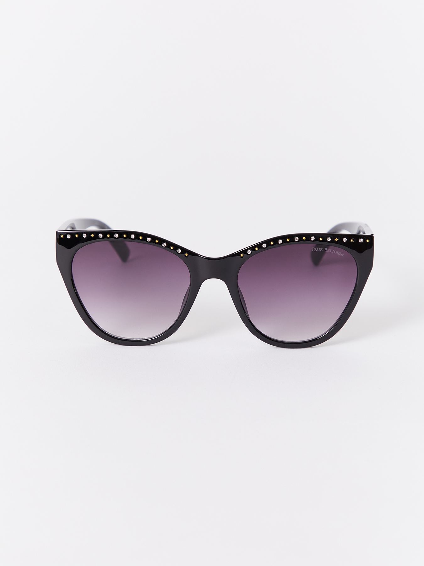 Mirrored Wrap Sunglasses | Black | True Religion