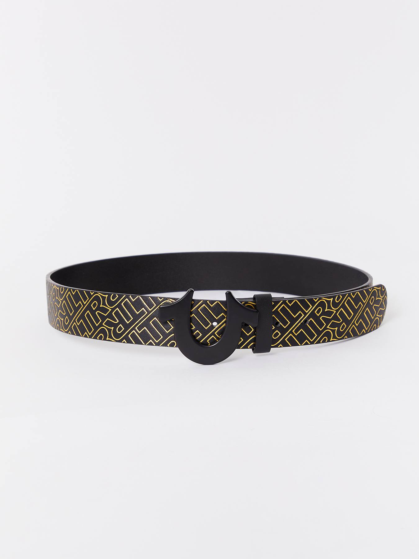 MONOGRAM HORSESHOE BELT