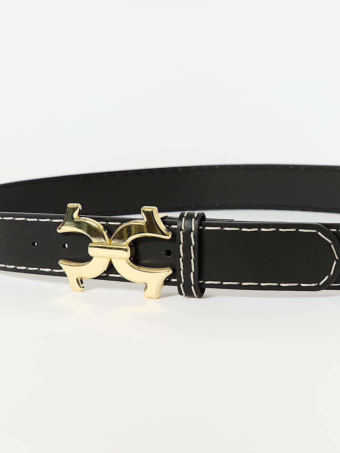 CINTUR&Oacute;N CON HEBILLA DE DOBLE HERRADURA, image 2