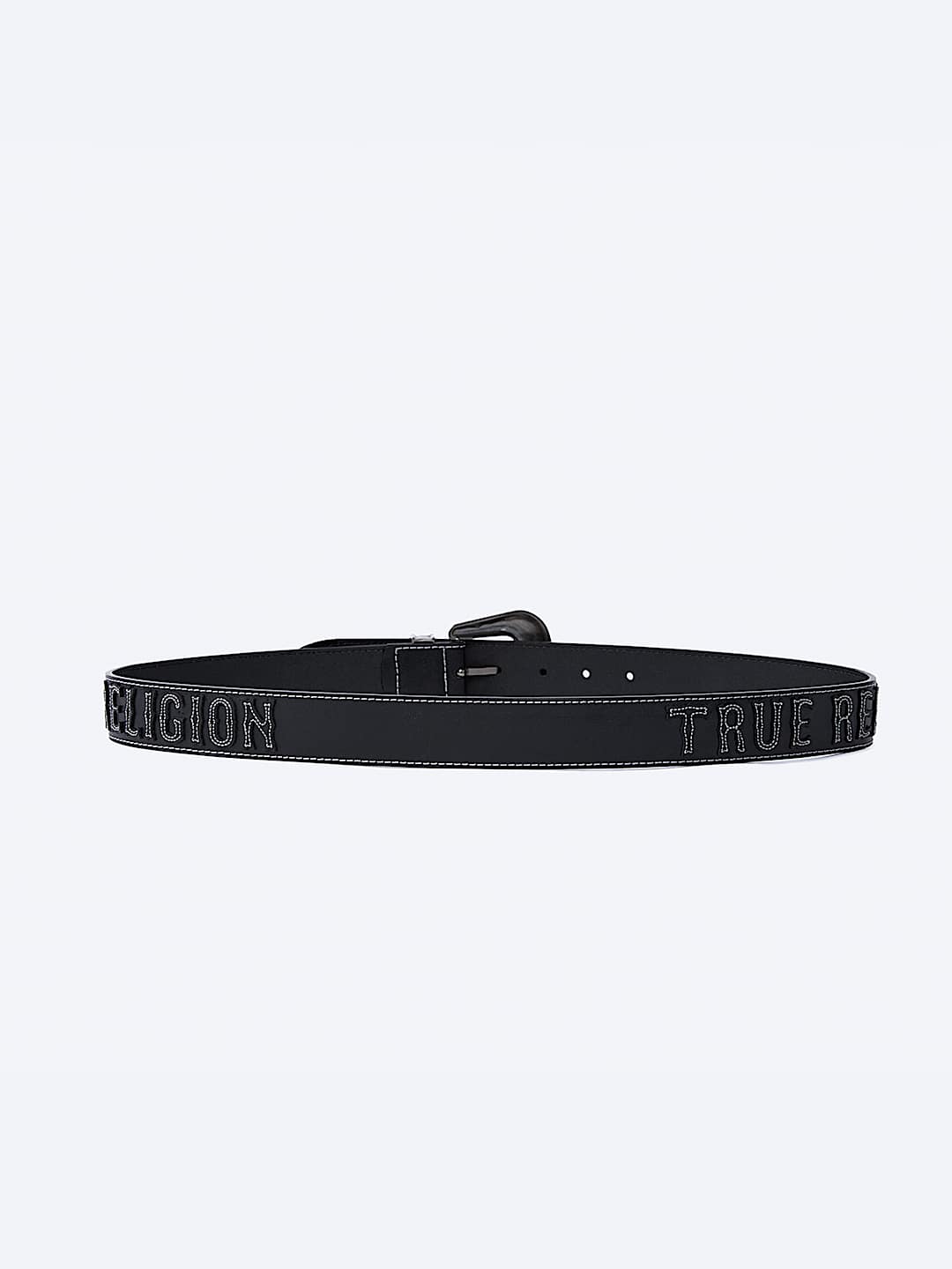 BLACK OLD TOWN LOGO BELT