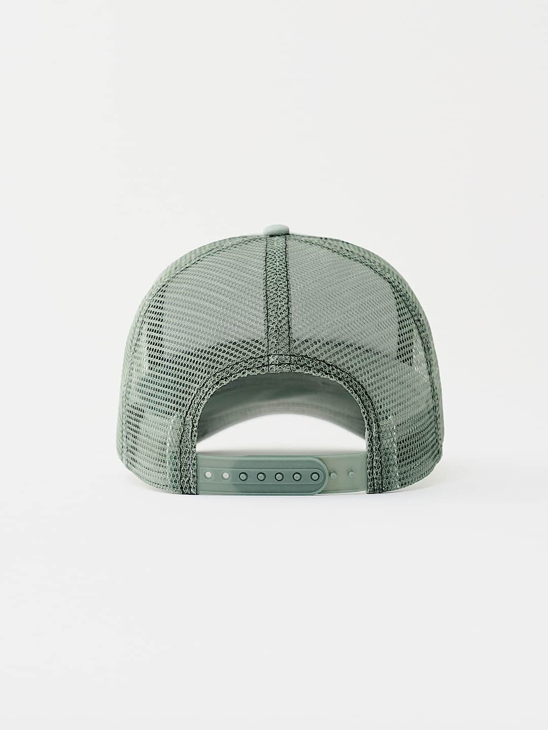 METALLIC BUDDHA LOGO TRUCKER HAT, image 3