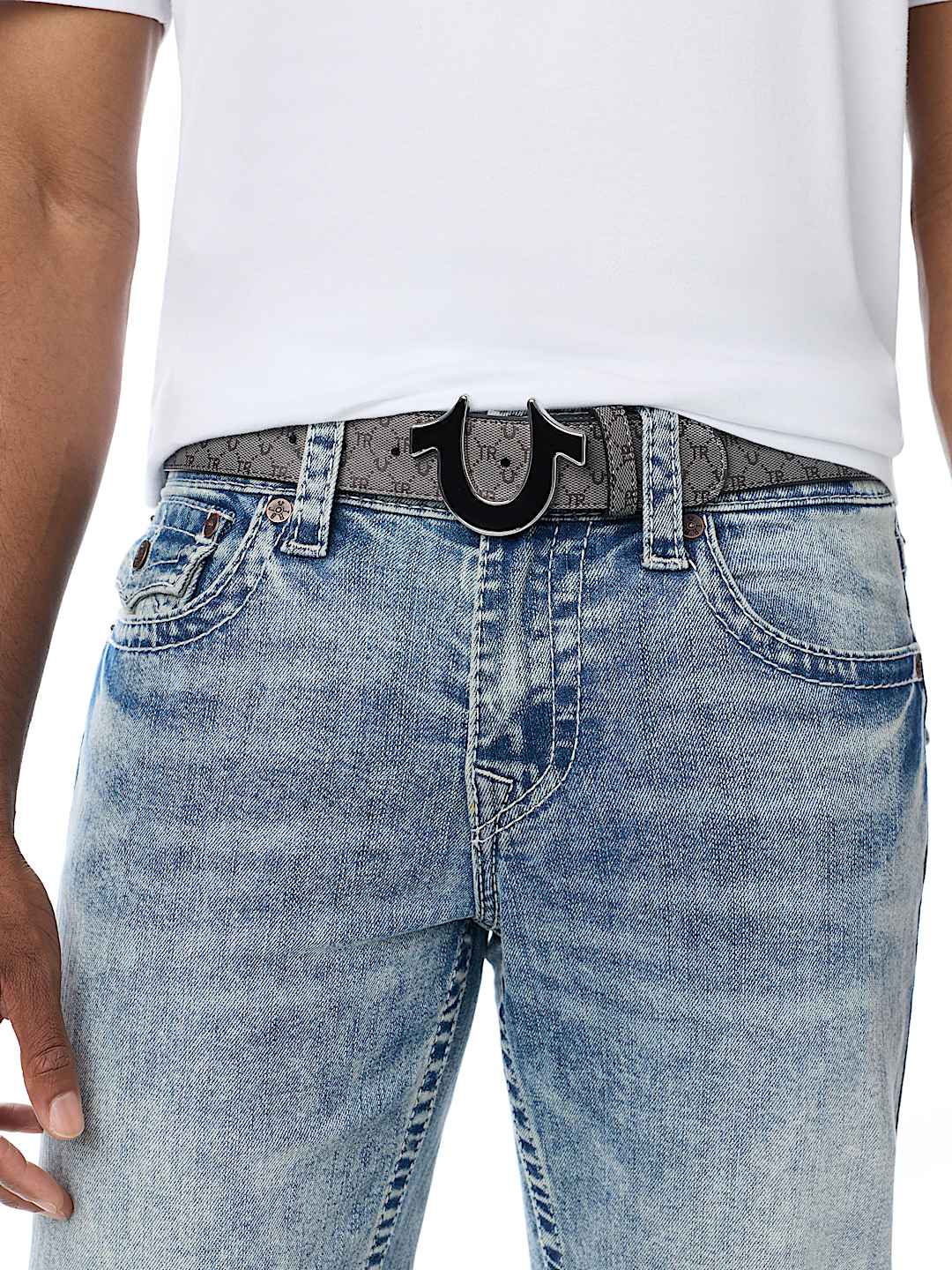 MONOGRAM LOGO BELT