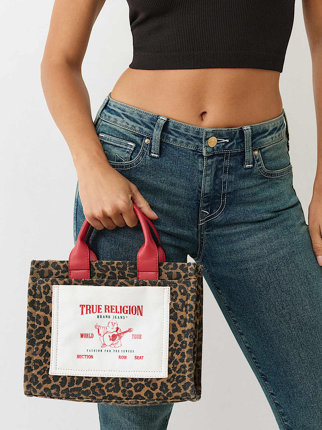 CHEETAH PATCH TOTE