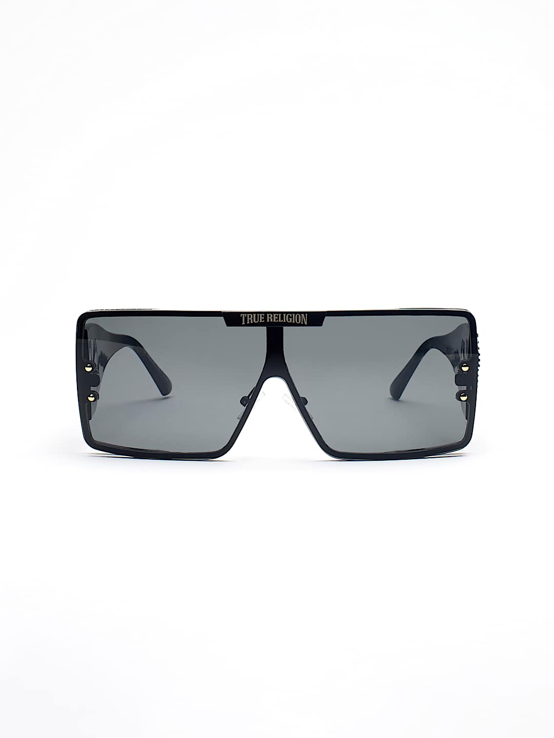 METAL HORSESHOE SHIELD SUNGLASSES