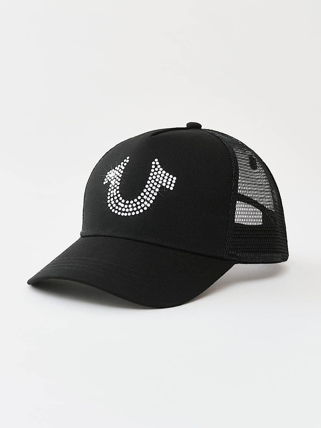 CRYSTAL HORSESHOE TRUCKER HAT, image 4