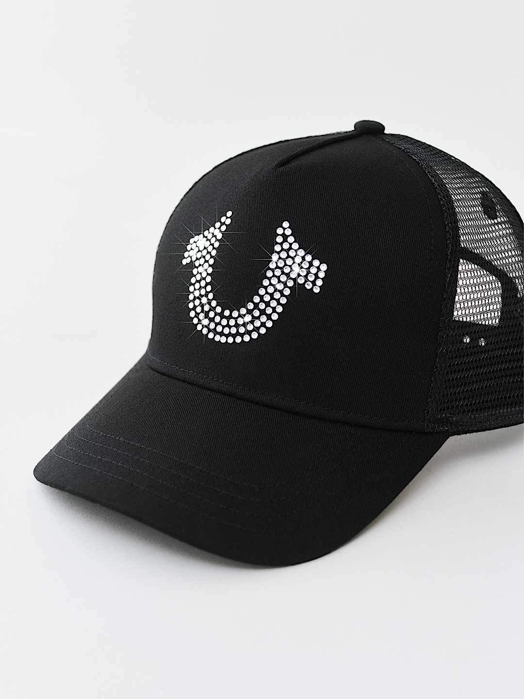 CRYSTAL HORSESHOE TRUCKER HAT, image 7