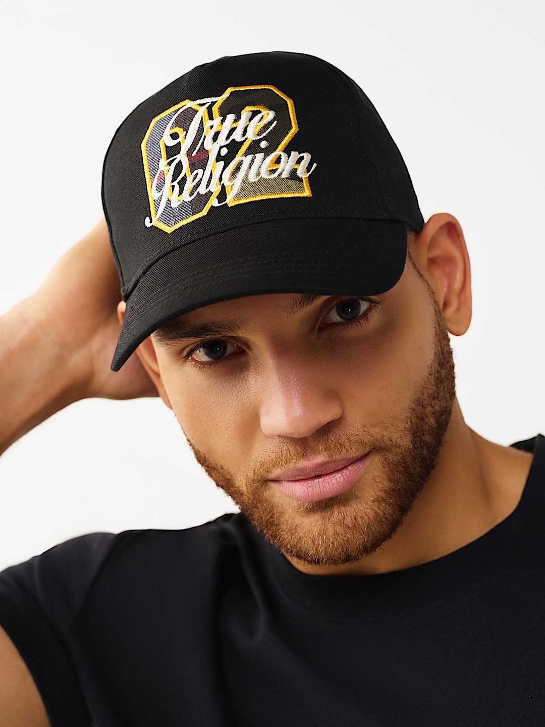 GORRA UNIVERSITARIA CON DISE&Ntilde;O A CUADROS, image 1