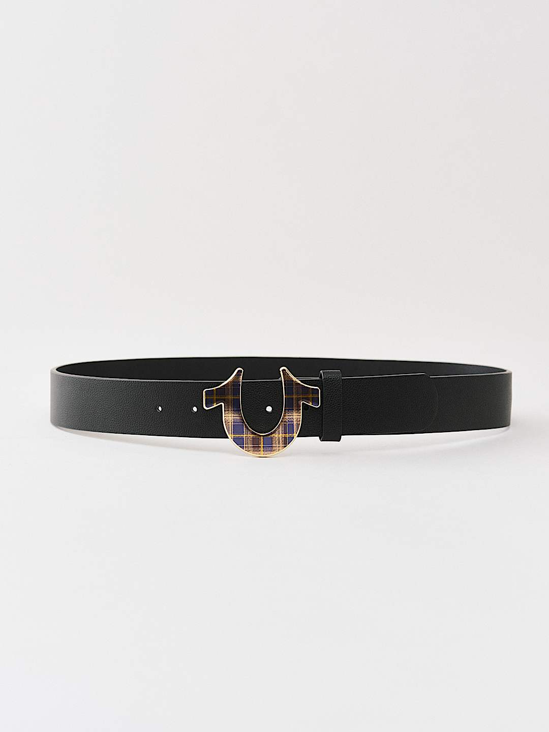 PLAID HORSESHOE BELT, image 2