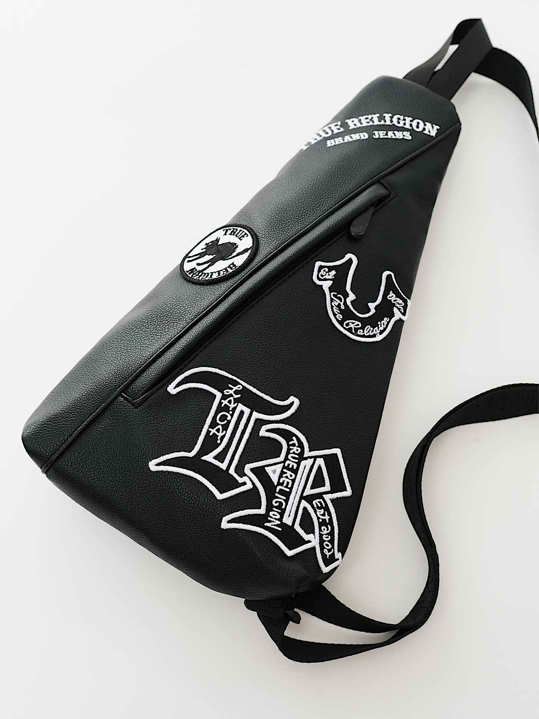 LOGO PATCH SLING BAG, image 4