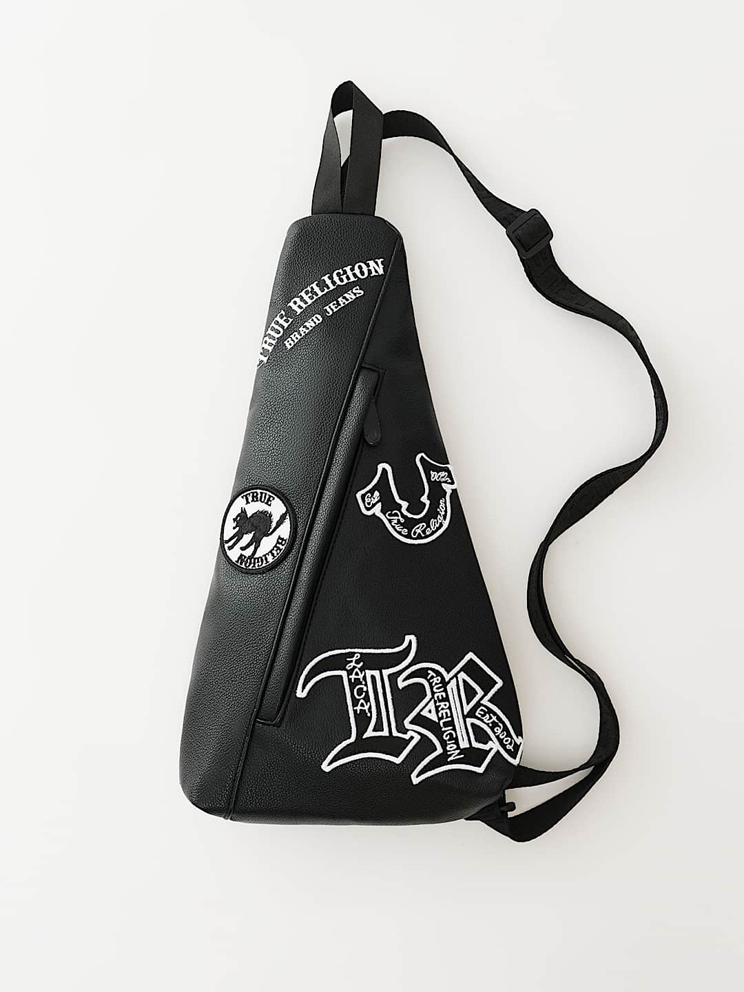 LOGO PATCH SLING BAG, image 1