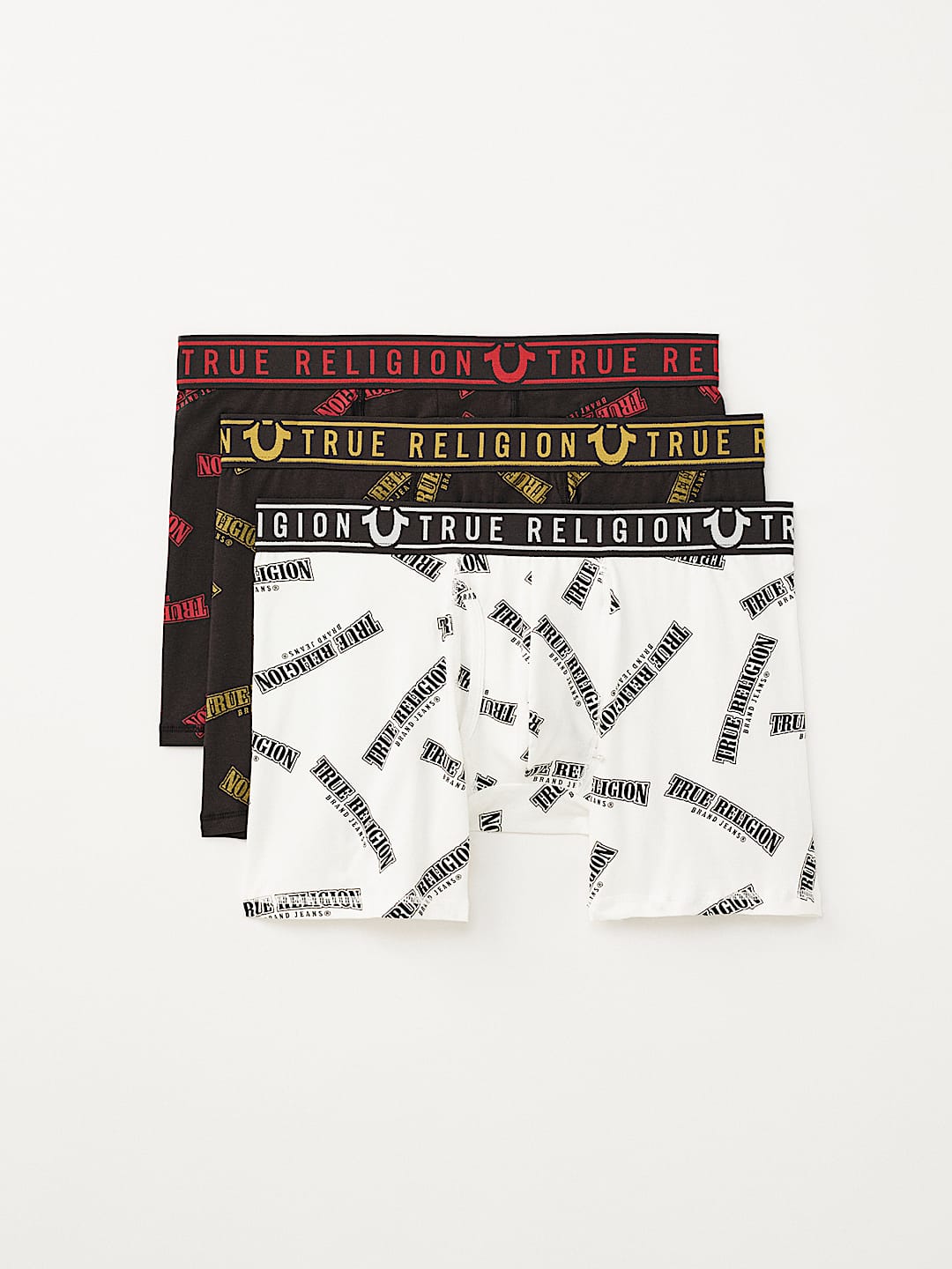 MEN&rsquo;S 3-PACK LOGO BOXER BRIEFS, image 1