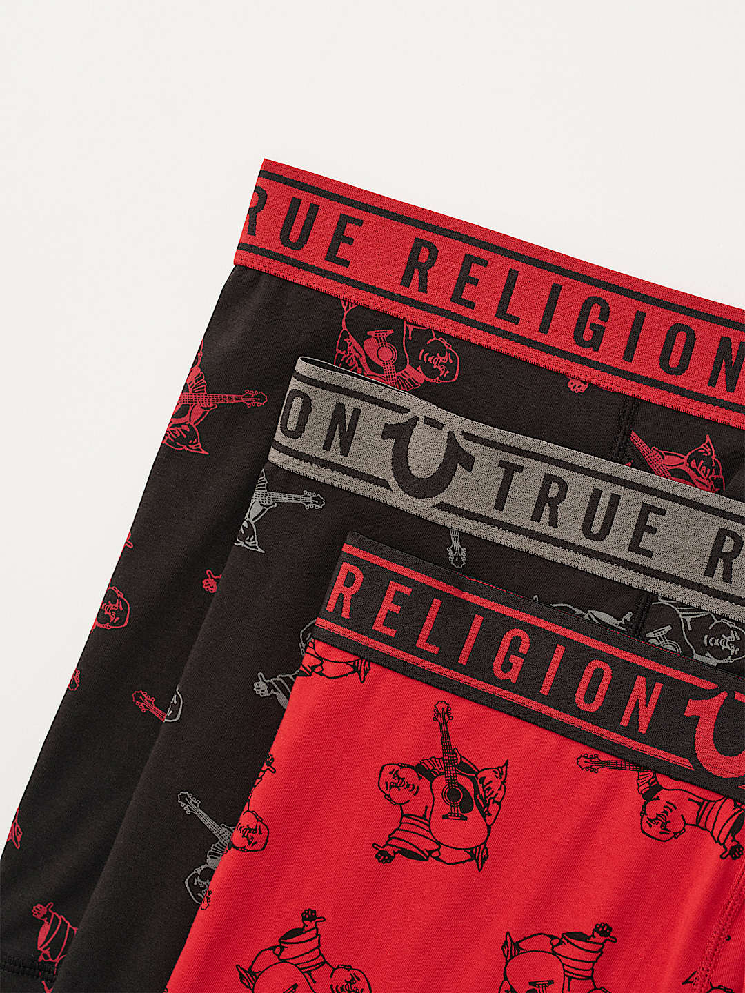 MENS 3-PACK BUDDHA BOXER BRIEFS, image 2