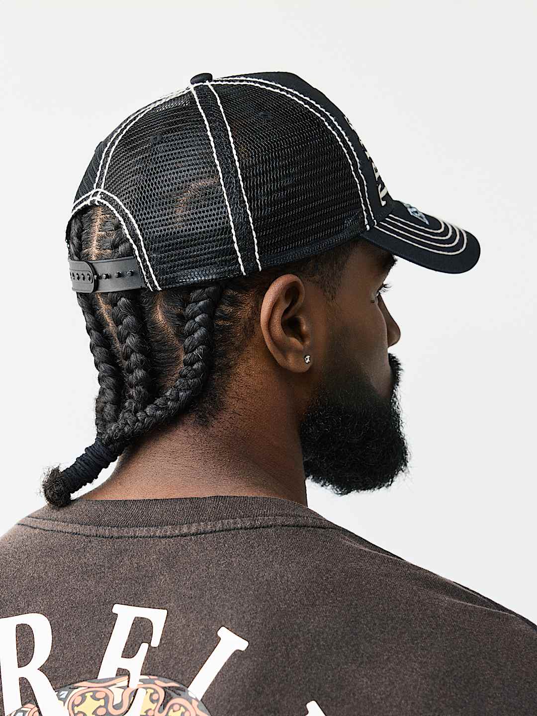 CASQUETTE DE CAMIONNEUR AVEC LOGO SERPENT