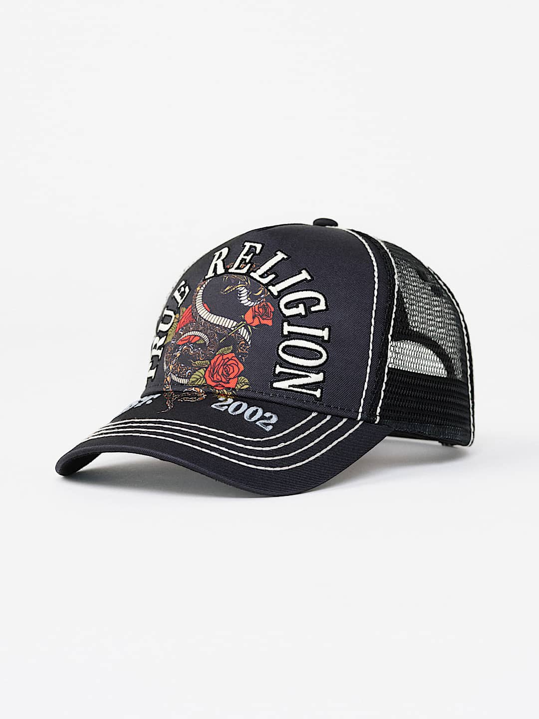 CASQUETTE DE CAMIONNEUR AVEC LOGO SERPENT