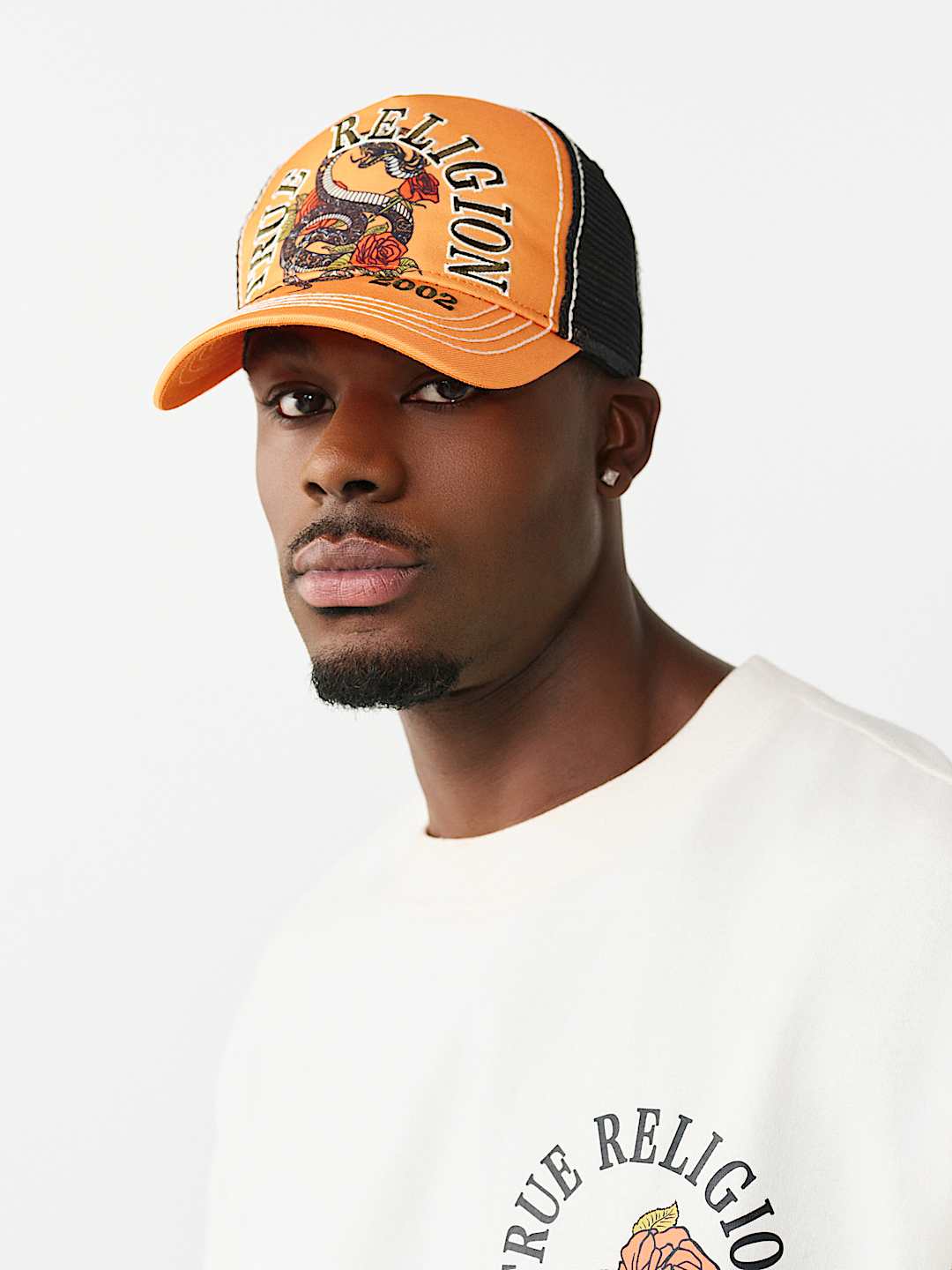 LOGO SNAKE TRUCKER HAT, image 2