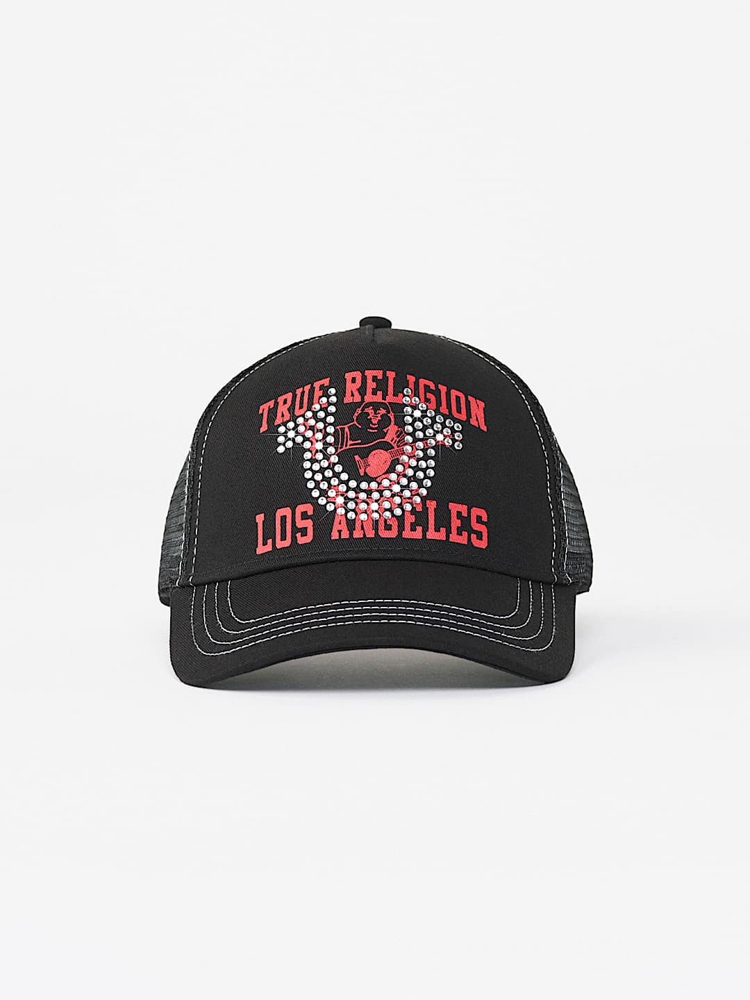 CRYSTAL HORSESHOE TRUCKER HAT, image 5